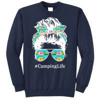 Camping Life Messy Hair Sweatshirt