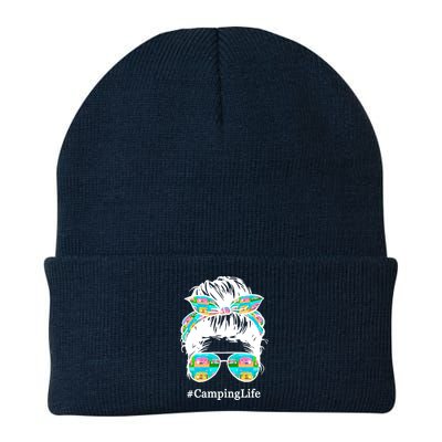 Camping Life Messy Hair Beanie