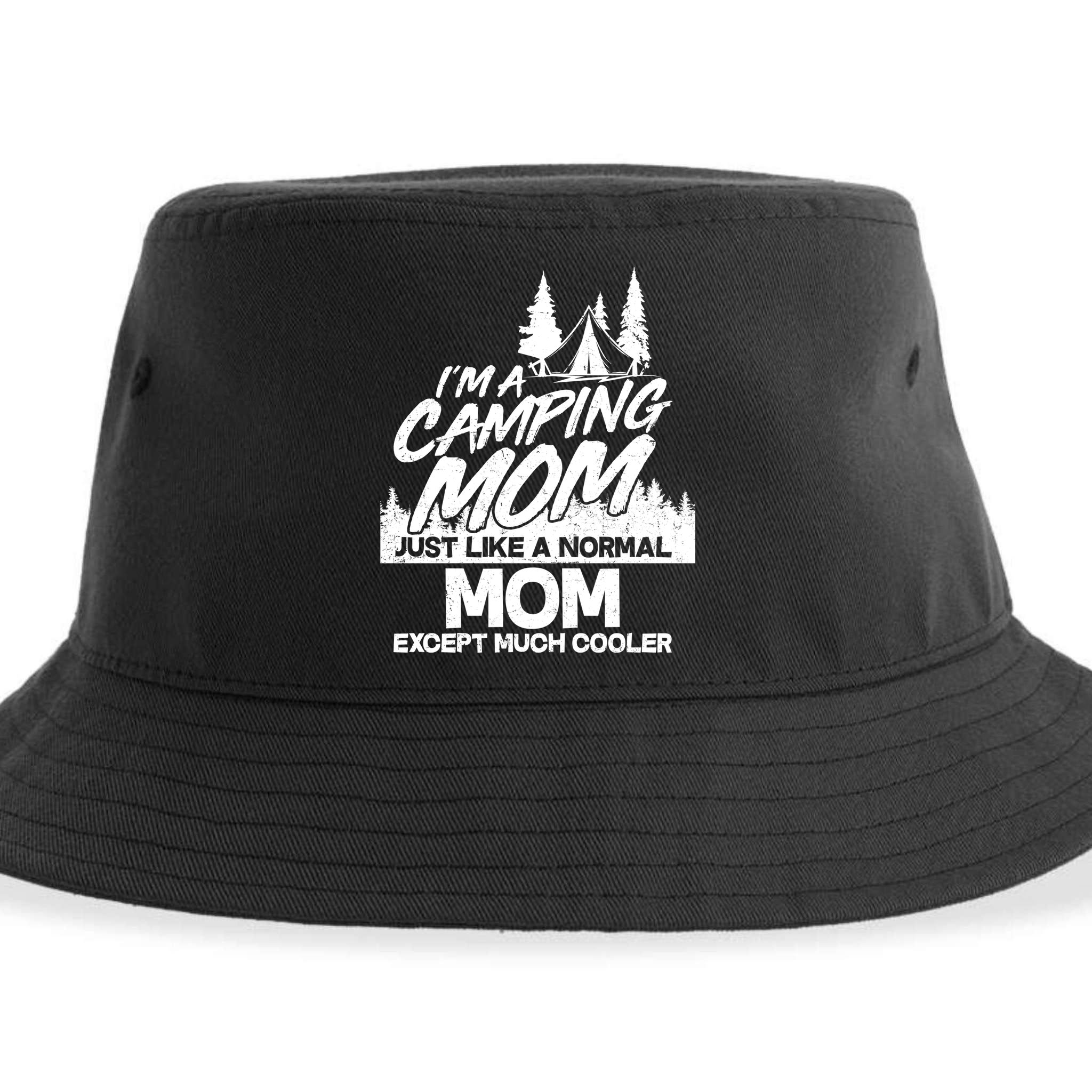 Camping Mom Sustainable Bucket Hat