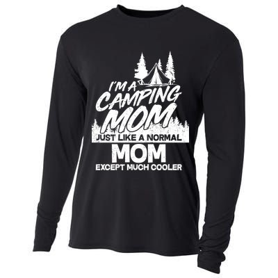 Camping Mom Cooling Performance Long Sleeve Crew