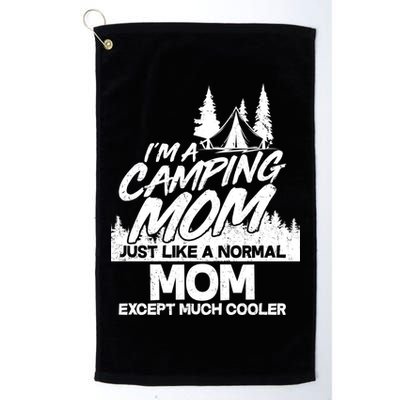 Camping Mom Golf Towel