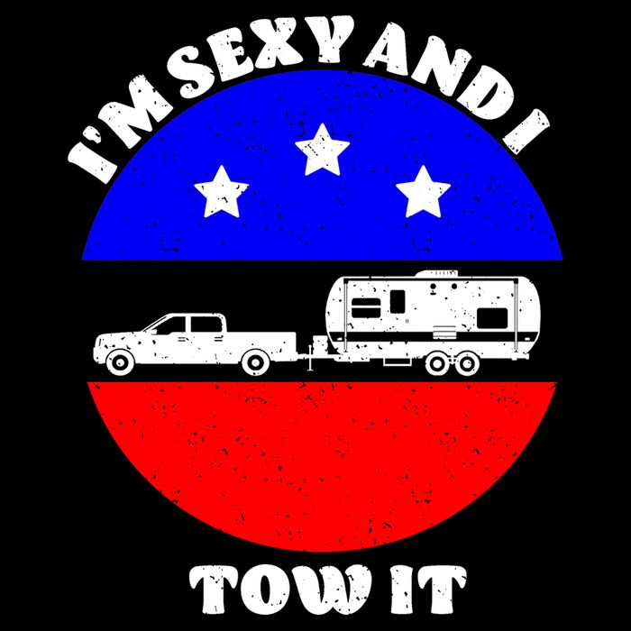Camping RV I'm Sexy And I Tow It Performance Shirt
