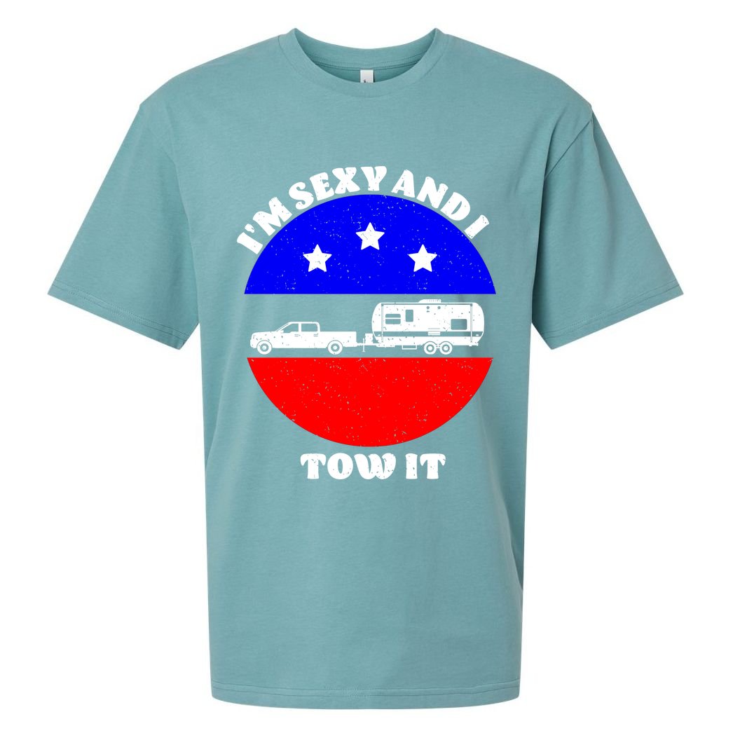 Camping RV I'm Sexy And I Tow It Sueded Cloud Jersey T-Shirt