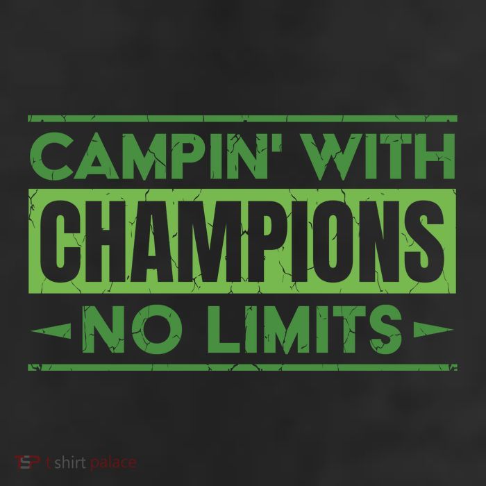 Camping With Champions Cool Comfort Performance Bucket Hat