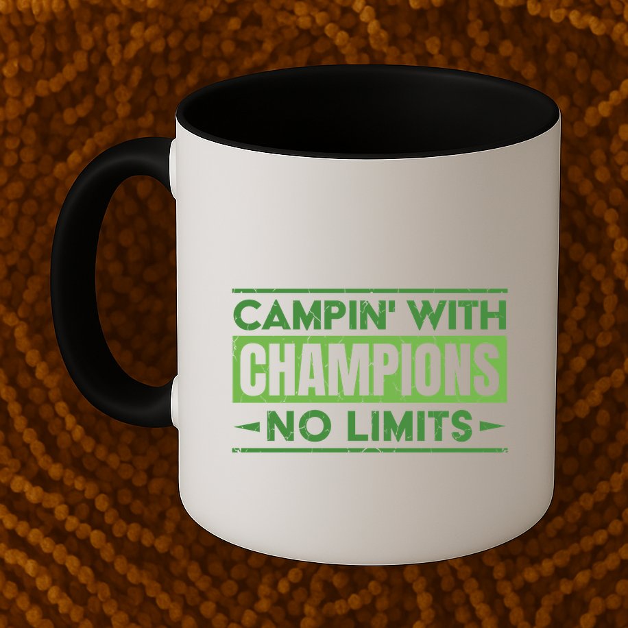 Camping With Champions Mug