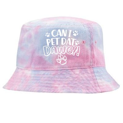 Can I Pet Dat Dawg Tie-Dyed Bucket Hat