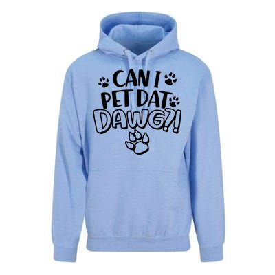 Can I Pet Dat Dawg Unisex Surf Hoodie