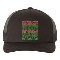 Can I Refill Your Eggnog Funny Christmas Yupoong Adult 5-Panel Trucker Hat