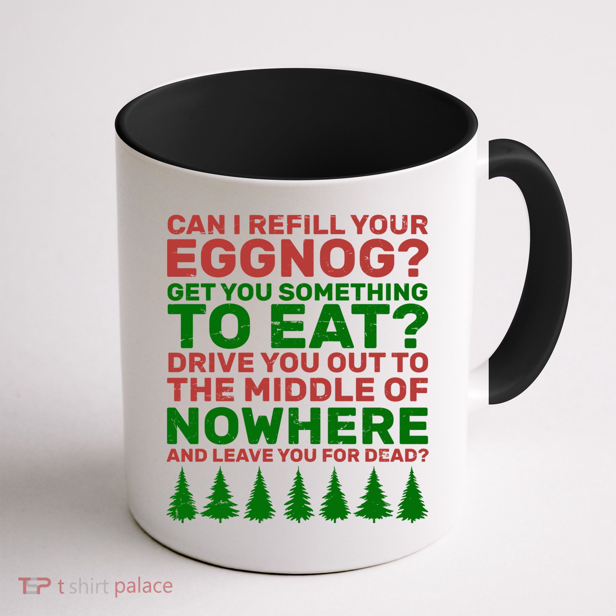 Can I Refill Your Eggnog Funny Christmas Mug