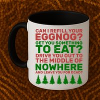 Can I Refill Your Eggnog Funny Christmas Mug