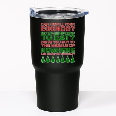 Can I Refill Your Eggnog Funny Christmas Tumbler