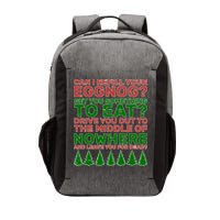 Can I Refill Your Eggnog Funny Christmas Vector Backpack