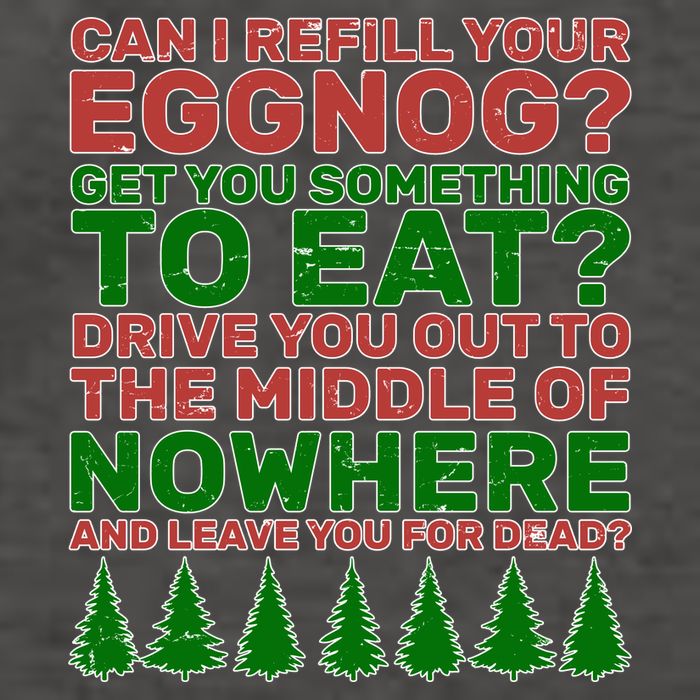 Can I Refill Your Eggnog Funny Christmas Vector Backpack
