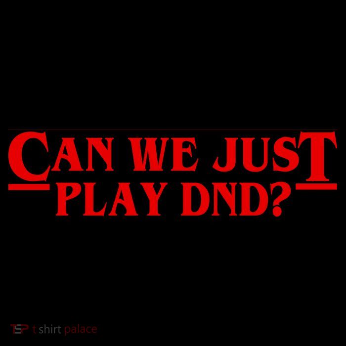 Can We Just Play DND? Drawstring Bag