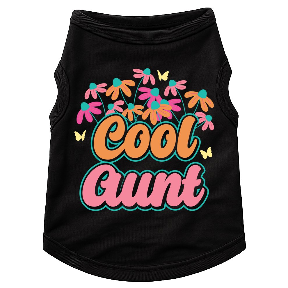 Cool Aunt Niece Nephew Auntie Nephews Gift Doggie Tank