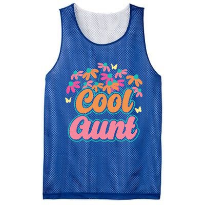 Cool Aunt Niece Nephew Auntie Nephews Gift Mesh Reversible Basketball Jersey Tank