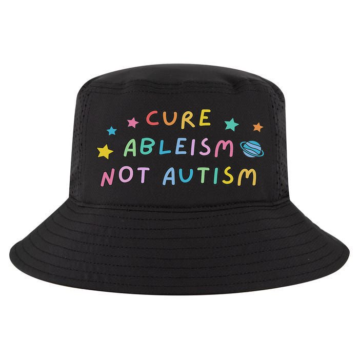 Cure Ableism Not Autism Autism Awareness Cute Cool Comfort Performance Bucket Hat