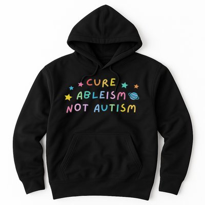 Cure Ableism Not Autism Autism Awareness Cute Hoodie