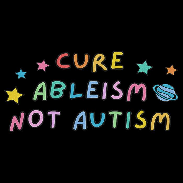 Cure Ableism Not Autism Autism Awareness Cute 16 in Basic Backpack