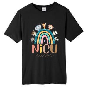 Cute Animals Nicu Nurse Rainbow Cute Gift Tall Fusion ChromaSoft Performance T-Shirt