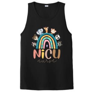 Cute Animals Nicu Nurse Rainbow Cute Gift PosiCharge Competitor Tank