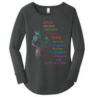 Cats Are Not Just Cats They Are Sanity They Are Happiness Women's Perfect Tri Tunic Long Sleeve Shirt