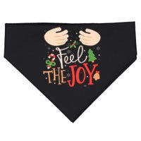 Chest And Nuts Christmas His And Her Matching Couples USA-Made Doggie Bandana