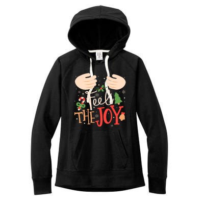 Chest And Nuts Christmas His And Her Matching Couples Women's Fleece Hoodie