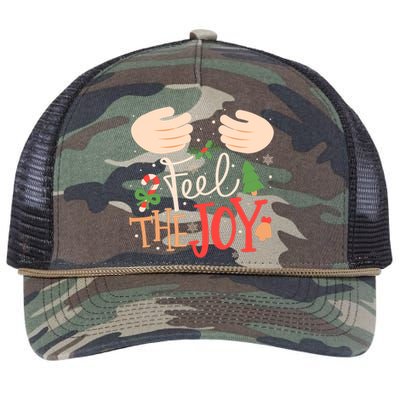 Chest And Nuts Christmas His And Her Matching Couples Retro Rope Trucker Hat Cap