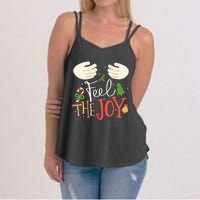 Chest And Nuts Christmas His And Her Matching Couples Women's Strappy Tank