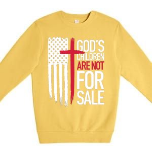 Children Are Not For Sale Protect Our Children Premium Crewneck Sweatshirt