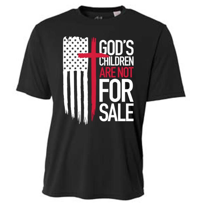 Children Are Not For Sale Protect Our Children Cooling Performance Crew T-Shirt