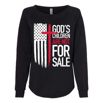 Children Are Not For Sale Protect Our Children Womens California Wash Sweatshirt