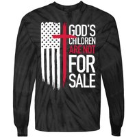 Children Are Not For Sale Protect Our Children Tie-Dye Long Sleeve Shirt