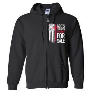 Children Are Not For Sale Protect Our Children Full Zip Hoodie