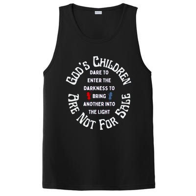 Children Are Not For Sale Protect Our Children Dare To Enter The Darkness PosiCharge Competitor Tank