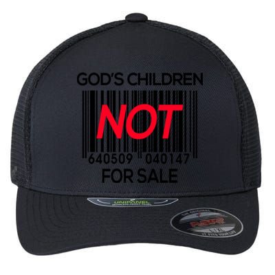 Children Are Not For Sale Protect Our Children Flexfit Unipanel Trucker Cap