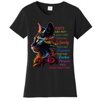 Cats Are Not Just Cats They Are Sanity They Are Happiness Women's T-Shirt