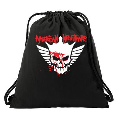 Cody American Nightmare Bloody Drawstring Bag