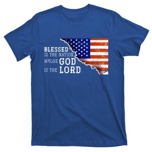 Christian American Nation Us Flag Holy Bible Verse Prayer Great Gift T-Shirt