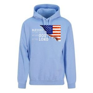 Christian American Nation Us Flag Holy Bible Verse Prayer Great Gift Unisex Surf Hoodie