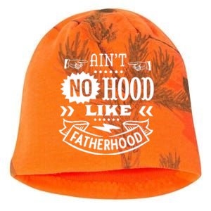 Cool Aint No Hood Like Father Hood Kati - Camo Knit Beanie