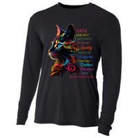 Cats Are Not Just Cats They Are Sanity They Are Happiness Cooling Performance Long Sleeve Crew