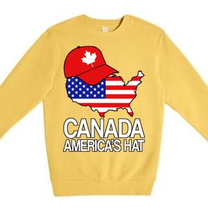 Canada America's Hat Premium Crewneck Sweatshirt