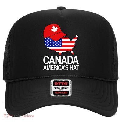 Canada America's Hat High Crown Mesh Back Trucker Hat