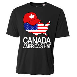 Canada America's Hat Cooling Performance Crew T-Shirt