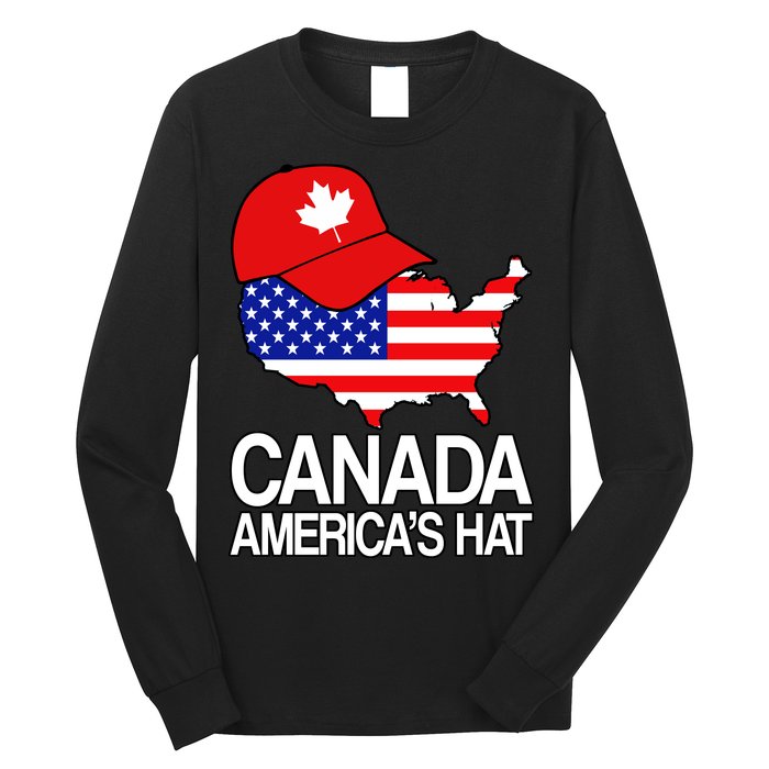 Canada America's Hat Long Sleeve Shirt