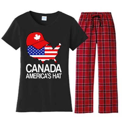 Canada America's Hat Women's Flannel Pajama Set