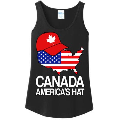 Canada America's Hat Ladies Essential Tank