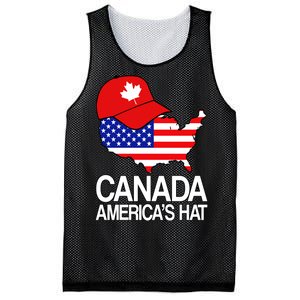 Canada America's Hat Mesh Reversible Basketball Jersey Tank